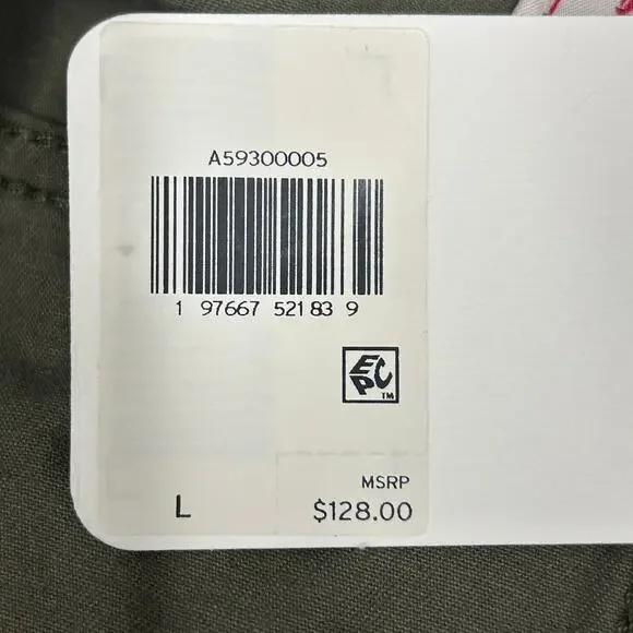 Levi's Premium ICONIC JUMPSUIT military green olive Women’s Size L NWT